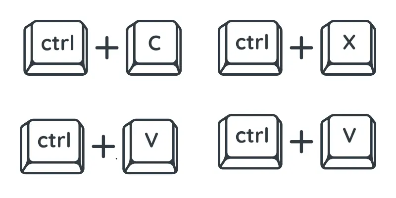beginner keyboard shortcuts