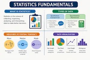 Statistics Fundamentals: A Complete Beginner-Friendly Guide