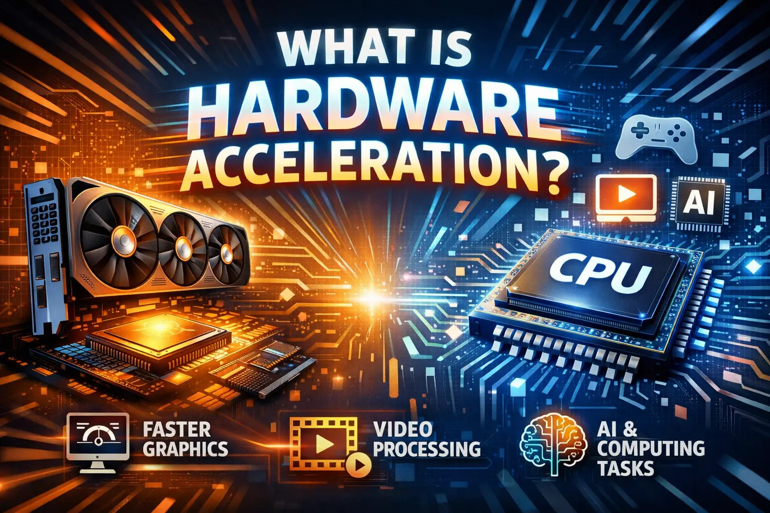 What Is Hardware Acceleration? (Simple Explanation + Real Examples)