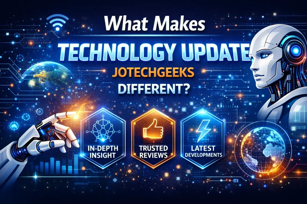 what makes technology update jotechgeeks different