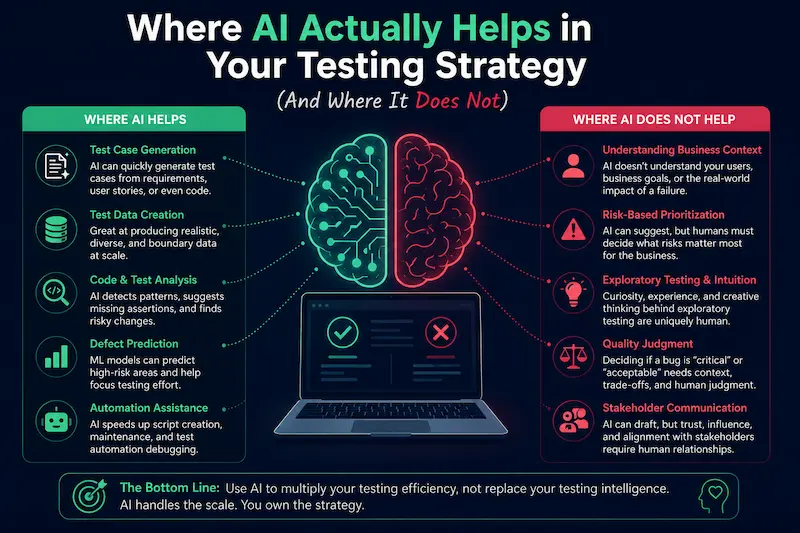where ai actually helps in testing strategies